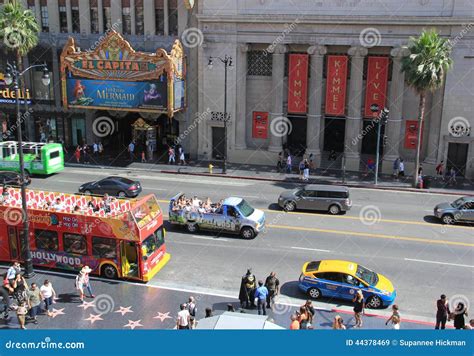 Hollywood Movie Attractions for Tourists on Hollywood Boulevard ...