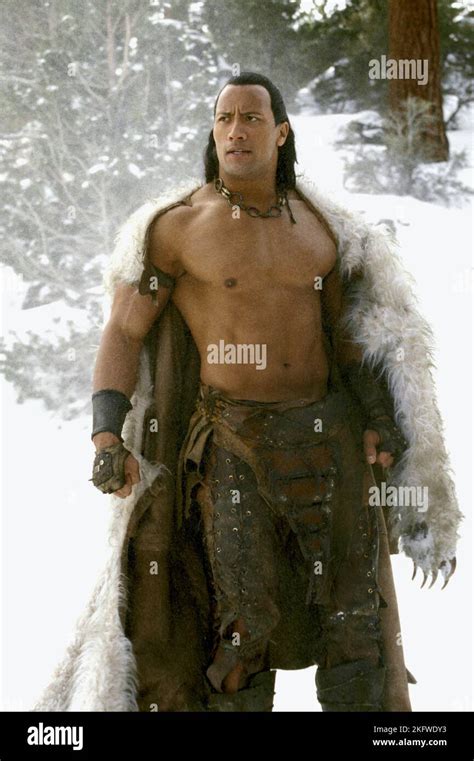 DWAYNE JOHNSON, THE SCORPION KING, 2002 Stock Photo - Alamy