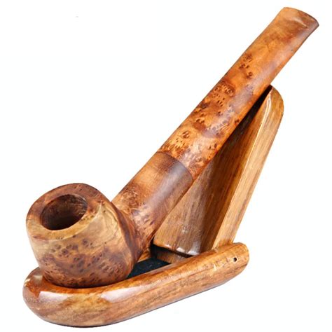 100% Handmade Smoking Pipe Wooden Tobacco Pipe for Smoking Weed Chinese ...