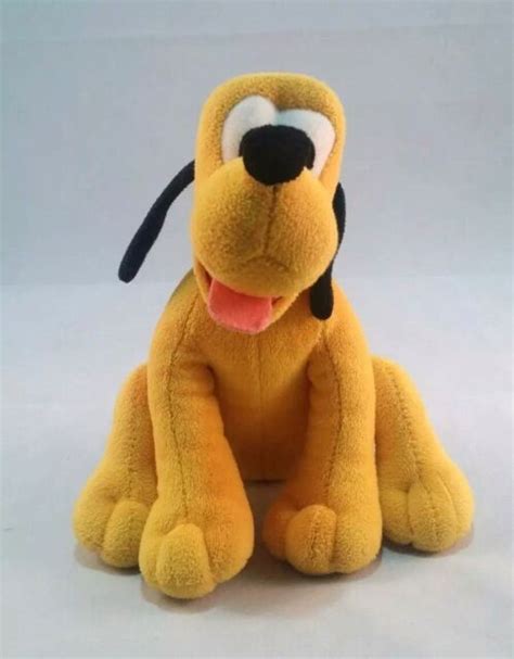 Disney Pluto Small Plush Toy Stuffed Animal Beanie Dog Birthday Gift Holiday Fun | eBay