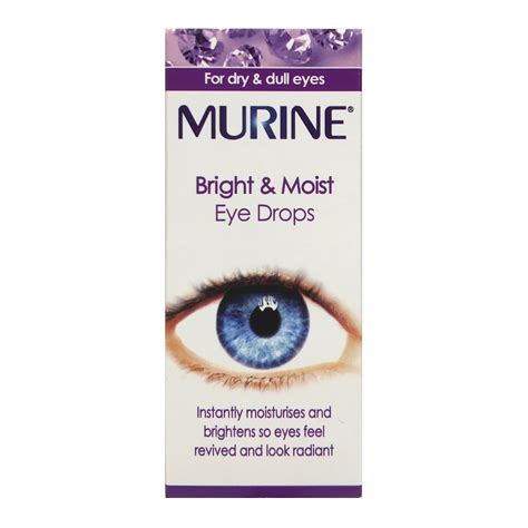 MURINE BRIGHT & MOIST EYE DROPS (15ML) - Foley's Chemist | Dublin Pharmacy