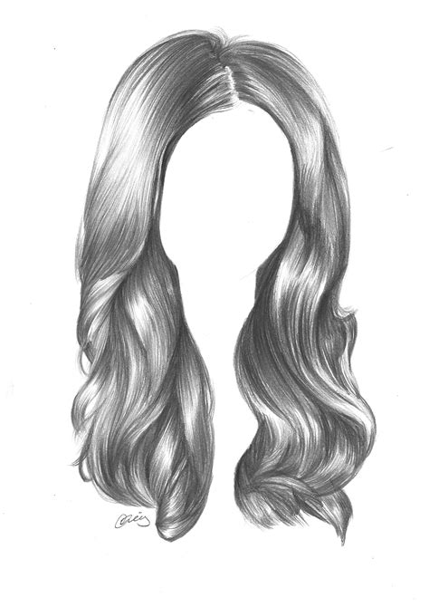 Hair Style Pencil Drawing - bestpencildrawing