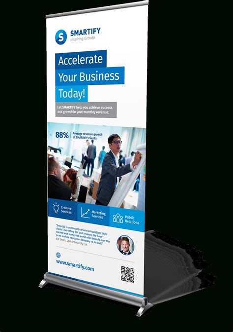 Corporate Business Roll Up Banners Template For Download Within Pop Up ...