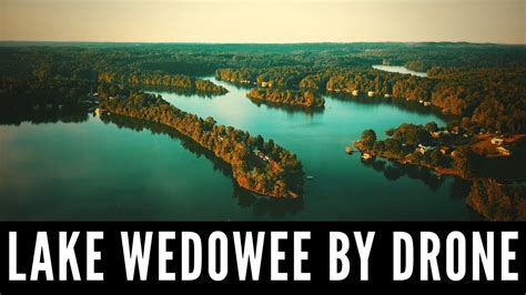 Lake Wedowee Alabama by Drone DJI Mavic Pro - YouTube