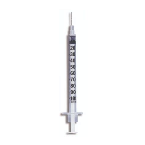 BD U-100 Insulin Syringes w/ Ultra-Fine Needle 309306, 324911, 324912 ...