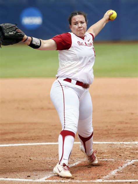 Oklahoma's Parker among greatest college softball pitchers