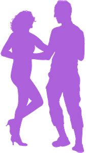 Couple Dancing silhouette - Free Vector Silhouettes | Creazilla