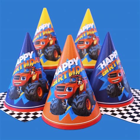 Blaze and the Monster Machines Birthday Party Hats | Nickelodeon Parents