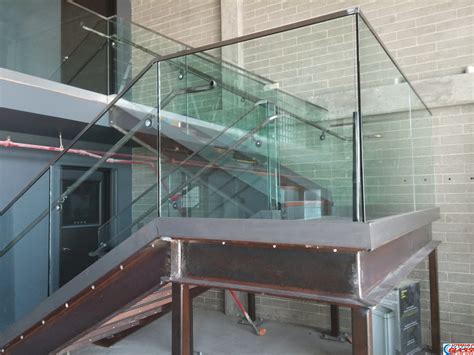 Glass Stair Railing Installation - Long Beach - Affordable Coastal Glass