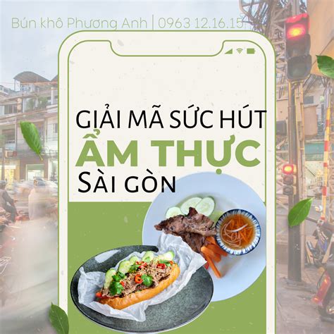 Giải mã sức hút từ ẩm thực Sài Gòn - Bún Phở Khô Phương Anh