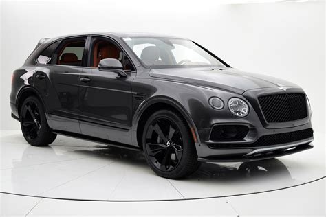 New 2018 Bentley Bentayga Black Edition For Sale ($258,315) | Bentley Palmyra N.J. Stock #18BE113