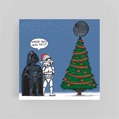 Star Wars Christmas Card By cardinky