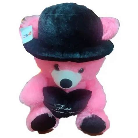 Pink Stuffed Baby Fur Panda Toy, For Kids at Rs 270/piece in Ahmedabad ...