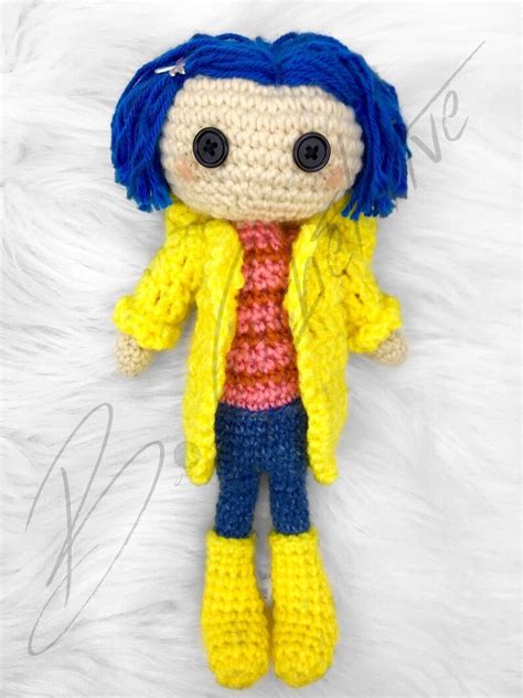 The Other Coraline Doll Crochet PATTERN PDF ONLY | Etsy