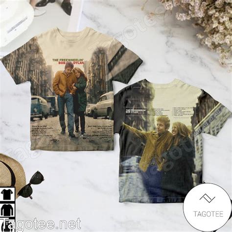 The Freewheelin' Bob Dylan Album Cover Shirt - Tagotee