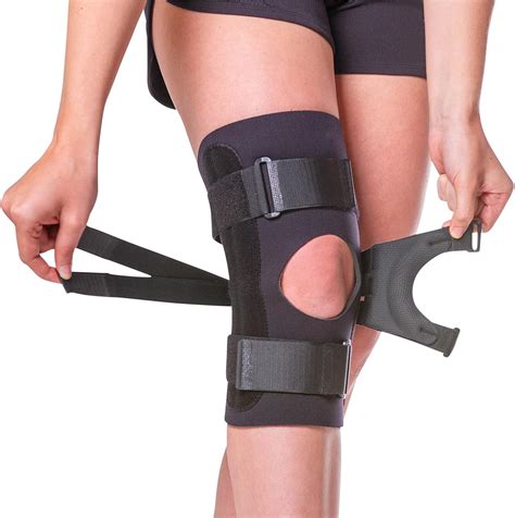 BraceAbility Rodillera J Patella: estabilizador rotuliano lateral con ...