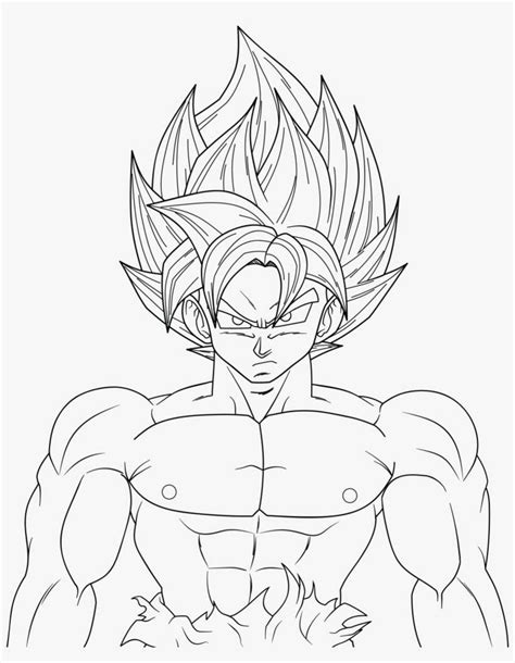 Universalsurvival - Goku Ultra Instinct Coloring PNG Image | Transparent PNG Free Download on ...