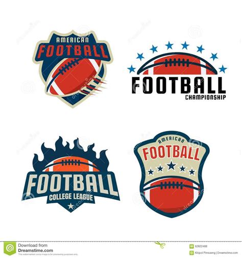 Image result for american football leagues logos | Football logo, Logo templates, American football