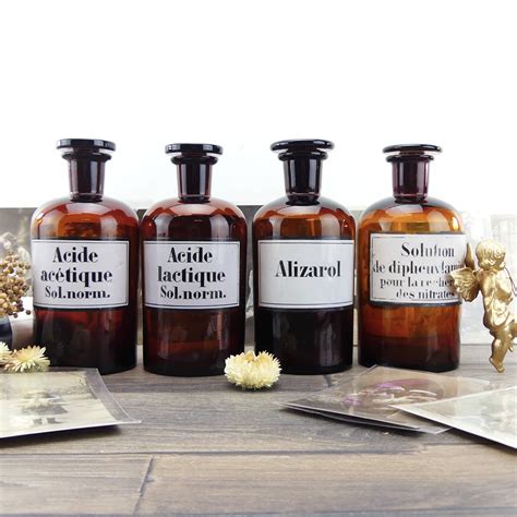 Apothecary bottles - apothecary jars - medicine - pharmacy supplies ...