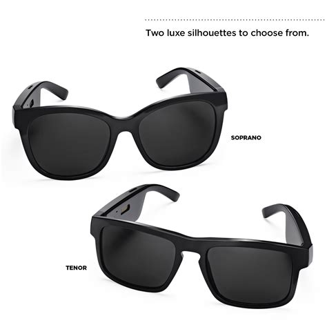 Buy Bose Frames Tenor Rectangular Audio Bluetooth Sunglasses, Black ...