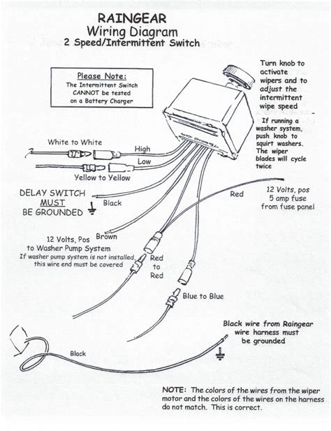 Ford Wiper Switch Wiring Diagram