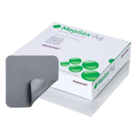 Mepilex Ag Wound Dressing 10Cm X 10Cm, Pack/5 | AIMS MEDICAL