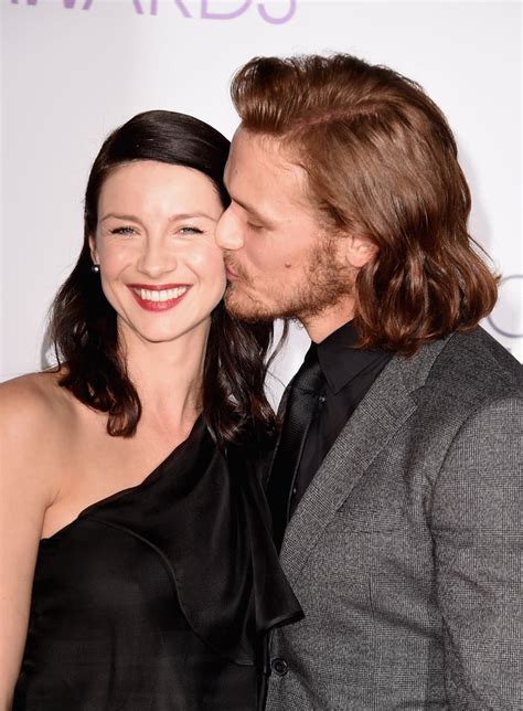 Sam Heughan and Caitriona Balfe's Cutest Pictures | POPSUGAR Celebrity