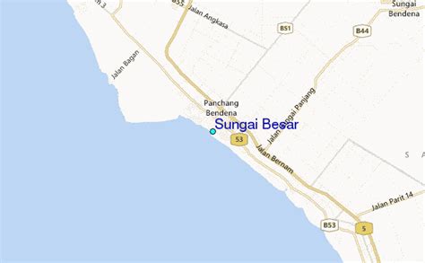 Sungai Besar Tide Station Location Guide