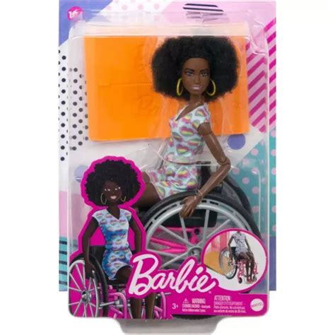 2023 ARICAN AMERICAN Barbie Made to Move Fashionistas Doll AFRO Wheelchair Ramp $25.00 - PicClick
