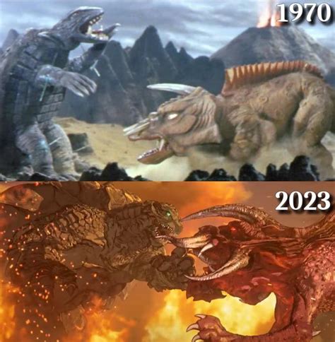 Gamera vs Jiger evolution | Gamera | Know Your Meme