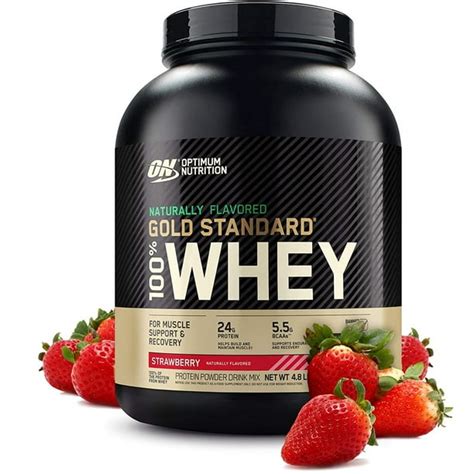 Optimum Nutrition Gold Standard 100% Whey Protein Powder, Naturally ...