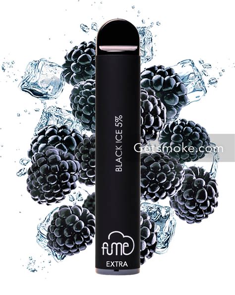 Black Ice Fume Extra Disposable Vape | GetSmoke Store