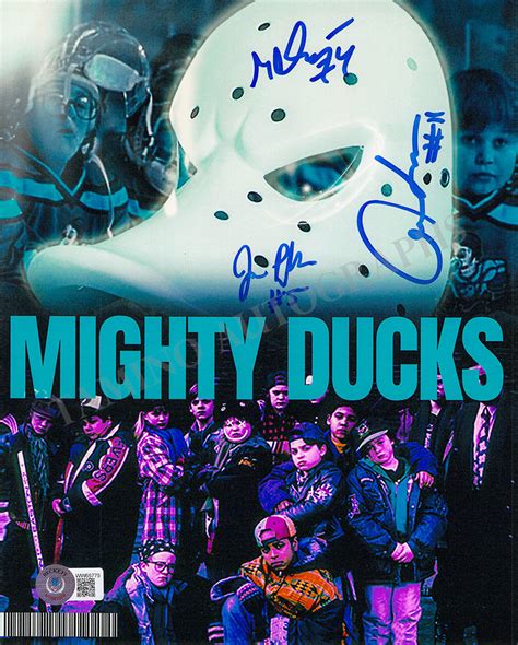 Aaron Schwartz Autograph Photograph in Mighty Ducks – Tamino