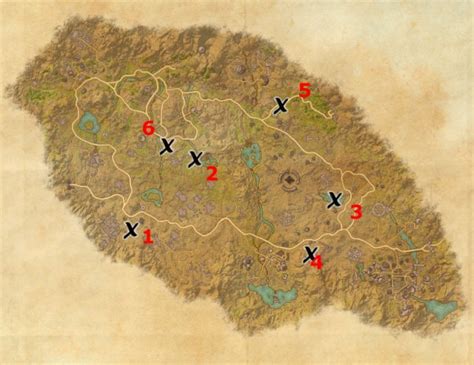 Craglorn Treasure Map Locations | Elder Scrolls Online Guides