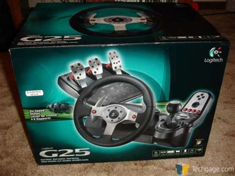 Logitech G25 Racing Wheel – Techgage