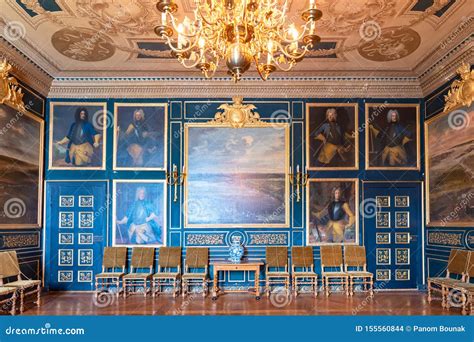 Interior View of Drottningholm Palace at Stockholm, Sweden Editorial Stock Image - Image of ...