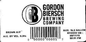 Gordon Biersch Brewing Company Brown Ale - Keg - Beer Syndicate