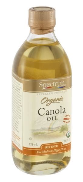 Spectrum Refined High Heat Organic Canola Oil | Hy-Vee Aisles Online ...