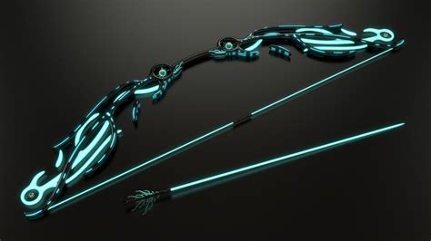 Sci-Fi Bow - Arc Sci-Fi - OC by Etrelley Ninja Weapons, Anime Weapons, Sci Fi Weapons, Weapon ...