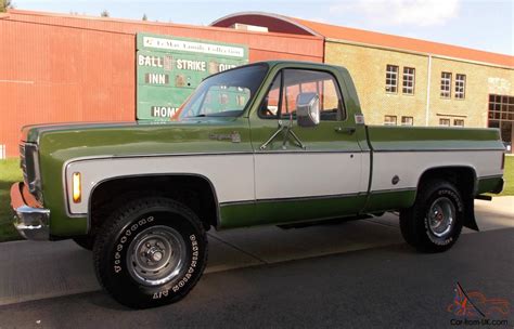 1976 Chevy Cheyenne 4x4 4 Speed 350 V8 Shortbed 2 Owner NO RESERVE EXCELLENT