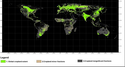 USGS releases interactive map of croplands in the world