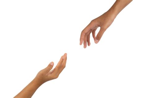 Hands Touching PNGs for Free Download