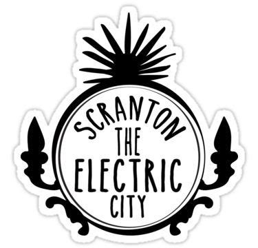 Scranton Electric City Sticker