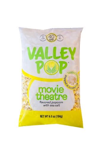 Valley Popcorn Butter Flavor Sea Salt Popcorn, 6.5 oz - Food 4 Less