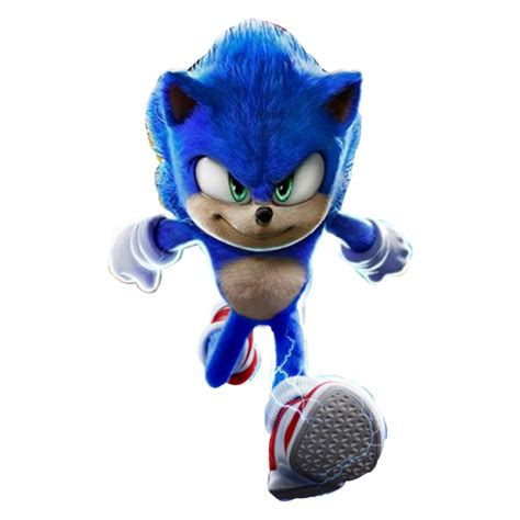 Sonic the Hedgehog 2 Sonic Run Model PNG by SpongeBobfan2010 on DeviantArt