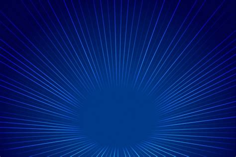 Free Vector | Blue technology style perspective zoom lines background