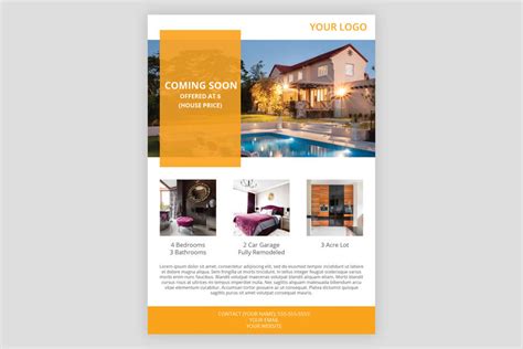 10 Free Real Estate Flyer Templates