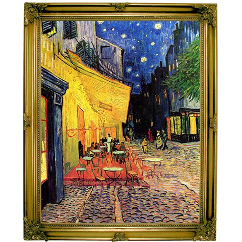 Historic Art Gallery 'The Cafe Terrace on the Place du Forum, Arles, at Night' by Vincent Van ...