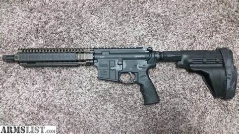 ARMSLIST - For Sale: Daniel Defense MK18 FDE Pistol Sig Brace