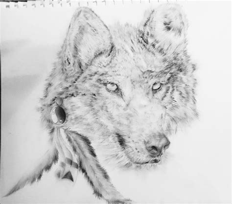 Wolf drawing by JamieCook on Newgrounds